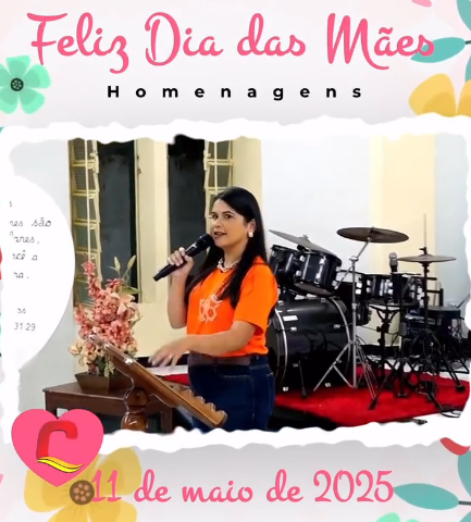 Vem conferir alguns registros das apresentações em homenagem ao Dia das Mães!