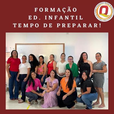 FORMAÇÃO PROFESSORES  ED. INFANTIL